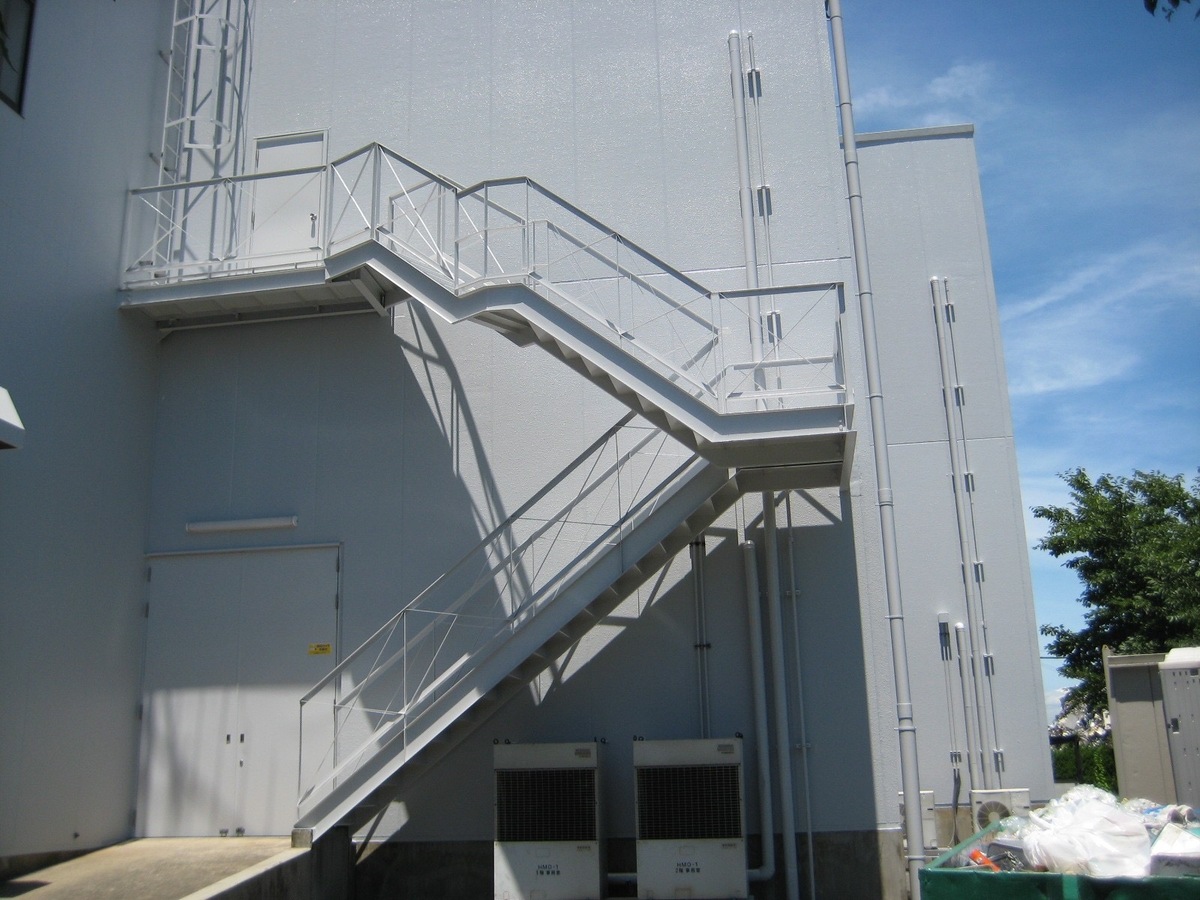 鉄部塗装完了２