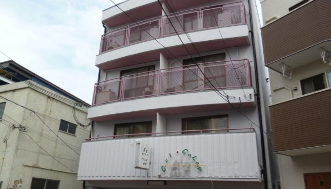 外壁塗装完了 マンション